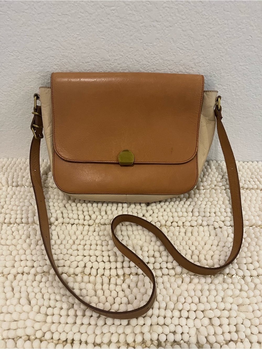 Madewell Two-Tone Leather Shoulderbag